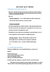 Tự luận & Chức Năng Quản Trị Học | Môn Quản trị học - Đại học Thủ đô Hà Nội