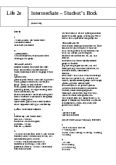 Đáp án sách Life 2E Intermediate - Student's Book - Tiếng anh Nâng cao 1 | Đại học Mở Thành phố Hồ Chí Minh