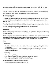 Từ loại là gì? Dấu hiệu, cách xác định, ví dụ chi tiết về từ loại