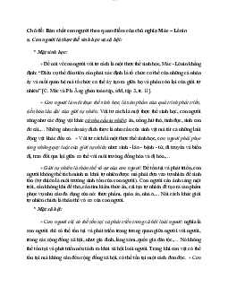 Vấn đề con người  | Môn Triết học Mác - Lênin | Đại học Sư Phạm Hà Nội