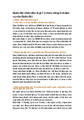 Quân đội nhân dân là gì? 3 chức năng 5 nhiệm vụ của Quân đội