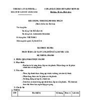Bài Thực Hành 4: Phân Tích Kết Cấu Hệ Thống Phanh - VEE703012. Môn Kết cấu ô tô | Đại học Trường Đại học Phenika.
