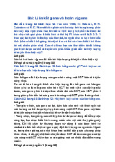 Giải SGK Sinh học 12 Kết nối tri thức Bài 11: Liên kết gene và hoán vị gene