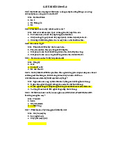 Câu hỏi trắc nghiệm có đáp án môn Công nghệ thông tin| Trường Đại học Công nghệ Giao thông vận tải