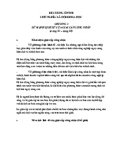 Đề cương ôn thi môn chủ nghĩa xã hội–Trường Đại học Hoa Sen