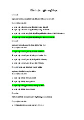 Dẫn luận ngôn ngữ học môn Lịch sử Đảng | Trường đại học Mở Hà Nội