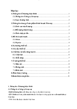 Bài tập môn học Thiết kế đồ họa về đề tài "Thiết kế bao bì Snack Tôm cay của Oishi"