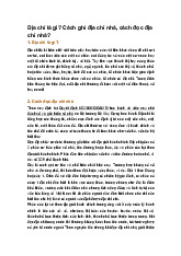 Địa chỉ là gì? Cách ghi địa chỉ nhà, cách đọc địa chỉ nhà?