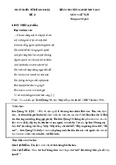 Đề thi thử tốt nghiệp THPT 2025 môn Ngữ văn bám sát đề minh họa - Đề 22