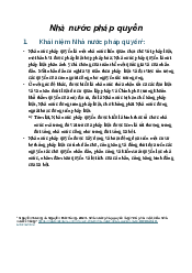 Nhà nước pháp quyền - Pháp Luật Đại Cương | Học viện Chính sách và Phát triển