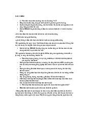 Gợi ý nội dung ôn tập kinh tế chính trị 5  - Môn triết học | Học viện Phụ nữ Việt Nam