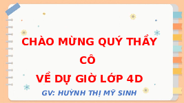 Giáo án điện tử Toán 4 Cánh diều: Em ôn lại những gì đã học