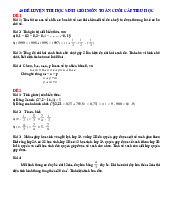 TOP 40 đề luyện thi học sinh giỏi môn Toán lớp 5 năm học 2024 - 2025