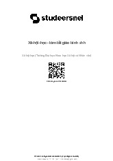 Tóm tắt giáo trình môn Xã hội học | Trường Đại học Khoa học Xã hội và Nhân văn, Đại học Quốc gia Thành phố Hồ Chí Minh