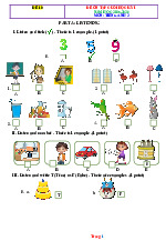 Đề Kiểm Tra Kỳ 1 Tiếng Anh 3 Global Success 2025-2026 Có Đáp Án File Nghe-Đề 10