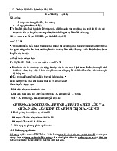 Chương 1: Tư bản bất biến và khả biến | Môn Kinh tế chính trị Mác-Lênin - Đại học Kinh Tế Quốc Dân