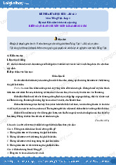 Đề thi giữa học kì II - Đề số 3 môn Tiếng Việt Lớp 3 | Bộ sách kết nối tri thức và cuộc sống