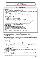 Bài Tập Chương 3 Hình Học 9: Góc Với Đường Tròn
