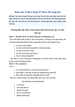 Soạn bài Trình bày ý kiến về một sự việc có tính thời sự | SGK Ngữ Văn 9 Chân trời sáng tạo (Tập 2)