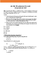 Bài tập tự luận - Môn Kinh tế vĩ mô - Đại Học Kinh Tế - Đại học Đà Nẵng