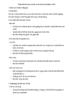 Phân biệt sinh sản vô tính và tái sinh các bộ phận cơ thể| Kết nối tri thức