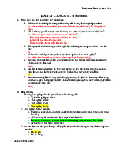 Bài Tập Chương 5 - Câu Hỏi và Trắc Nghiệm Về Thất Nghiệp