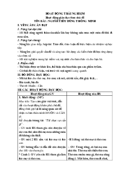 Chủ đề: Nếp sống đẹp - Tuần 8 | Hoạt động trải nghiệm 3 | Kết nối tri thức
