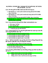 Hệ thống trắc nghiệm tư tưởng Hồ Chí Minh | Trường Đại học Kinh tế Thành phố Hồ Chí Minh
