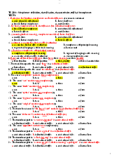Tài liệu ôn thi Morpho Syntax - Hình thái - Cú pháp học | Đại học Mở Thành phố Hồ Chí Minh