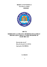 Các nhân tố ảnh hưởng đến sản phẩm tour du lịch xanh của các doanh nghiệp lữ hành hiện nay | Bài thảo luận Phương pháp nghiên cứu khoa học