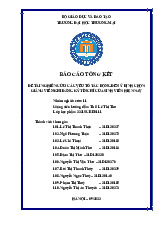 Nghiên cứu các yếu tố tác động đến ý định chọn giảng viên khi đăng ký tín chỉ của sinh viên hiện nay | Bài thảo luận Phương pháp nghiên cứu khoa học