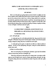 Những Vấn Đề Cơ Bản Về Bảo Vệ An Ninh Quốc Gia Và Giữ Gìn Trật Tự, An Toàn Xã Hội