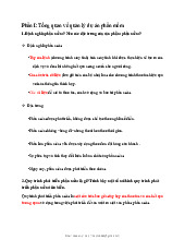 Tổng Quan và Quy Trình Quản Lý Dự Án Phần Mềm môn Công nghệ thông tin | Trường Đại Học Nha Trang