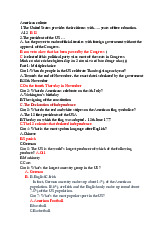 Đề cương Môn Văn hóa Mỹ 1 | Trường Đại học Ngoại ngữ, Đại học Huế