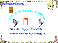 Giáo án điện tử Tiếng việt 1 bài 1 Chân trời sáng tạo : Mít học vẽ tranh