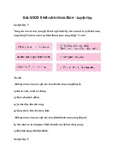 Giải bài tập Giáo dục công dân 9 Bài 4: Khách quan và công bằng | Kết nối tri thức