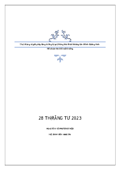 Tiểu luận: Thực trạng và giải pháp tăng cường ký quỹ trong khai thác khoáng sản ở tỉnh Quảng Ninh