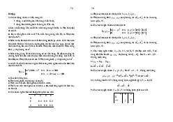 Bài tập Chương 2 - Xác suất thống kê | Trường Đại học Khoa học Tự nhiên, Đại học Quốc gia HCM