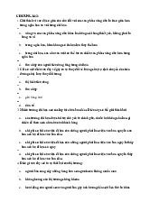 Trắc nghiệm ôn tập - Môn Kinh tế vĩ mô - Đại Học Kinh Tế - Đại học Đà Nẵng