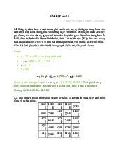 Bài Tập Cuối Kỳ Phân tích định lượng | Đại học Hoa Sen