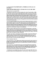 Đề cương tóm tắt kiến thức  - Môn chủ nghĩa xã hội khoa học| Đại học Kinh Tế Quốc Dân