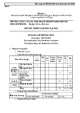 71ENVI10012 - Đề cương Chi tiết môn Môi trường và Con người K28 | Đại học Văn Lang