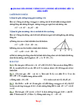 Bài Tập Hình Học 7 Quan Hệ Giữa Đường Vuông Góc Và Đường Xiên Có Lời Giải