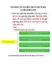 Nội dung ôn tập môn Xã hội học đại cương | Học viện Hành chính Quốc gia