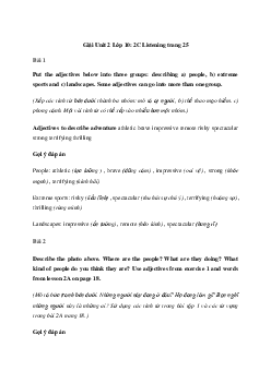 Giải Tiếng Anh 10 Unit 2: 2C Listening | Friends Global