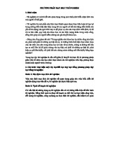 PHƯƠNG PHÁP DẠY HỌC THÍ NGHIỆM: CÁC BƯỚC và ƯU ĐIỂM