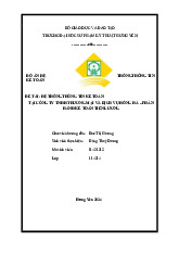 Kế Toán Tiền Lương Tại Công ty Hồng Hà | Đồ án Môn Hệ thống thông tin kế toán - Đại Học Sư phạm Kỹ thuật Hưng Yên