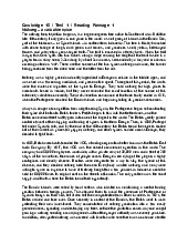 Reading Passages Overview Môn English Course | Đại học Gia Định