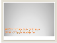 Giáo án điện tử Tiếng việt 1 bài 26 Chân trời sáng tạo: Học vấn: ph, ph, qu, qu