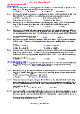 Bài 1: Mạch Dao Động LC môn Vật lý đại cương 2  | Học viện Công Nghệ Bưu Chính Viễn Thông